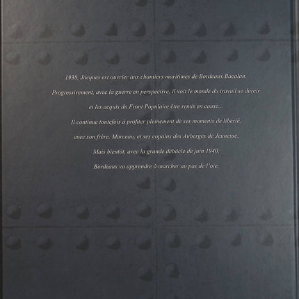 Ouvrier – Mémoires sous l’Occupation Tome 1 – Bruno Loth – Bande dessinée historique, vie ouvrière et Seconde Guerre mondiale - Livre BD