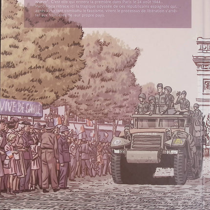 La Nueve – Les Républicains Espagnols qui ont libéré Paris – Paco Roca – Bande dessinée historique sur la Seconde Guerre mondiale - Livre BD