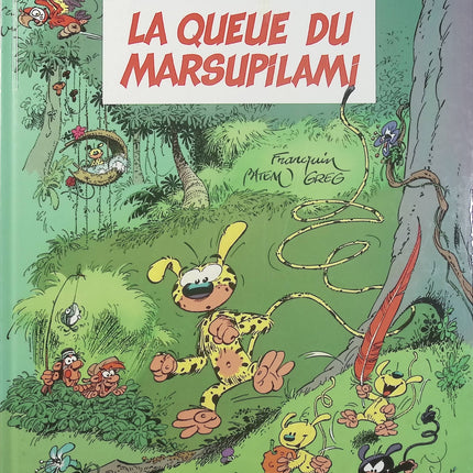 Marsupilami Tome 1 – La Queue du Marsupilami – Batem, Greg, Franquin – BD jeunesse, humour et aventure - Livre BD