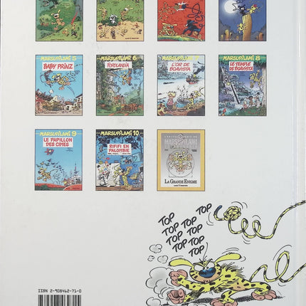 Marsupilami Tome 10 – Rififi en Palombie – Xavier Fauche, André Franquin, Batem, Eric Adam – BD humour et aventure - Livre BD