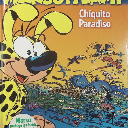 Marsupilami Tome 22 – Colman, Batem, Franquin – BD jeunesse, humour, aventure et jungle - Livre BD