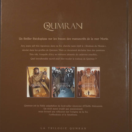 Qumran Tome 1 – Makyo, Stéphane Gemine – BD aventure, mystère, secrets bibliques et thriller historique - Livre BD