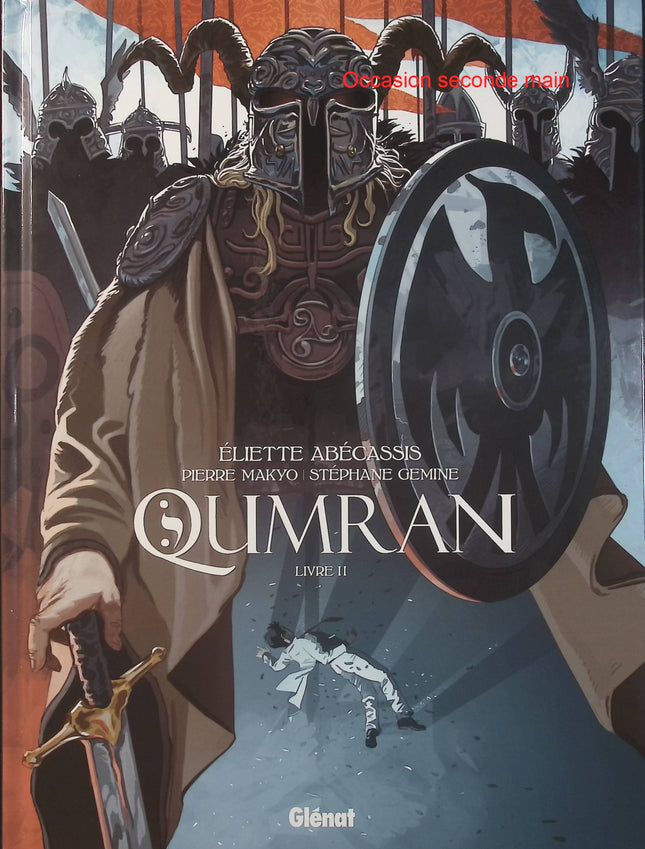 Qumran Livre 2 – Makyo, Stéphane Gemine – BD historique, thriller, mystères religieux et aventure - Livre BD