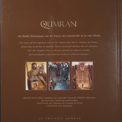 Qumran Livre 2 – Makyo, Stéphane Gemine – BD historique, thriller, mystères religieux et aventure - Livre BD