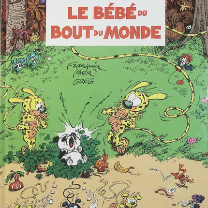 Marsupilami Tome 2 – Le Bébé du bout du monde – Batem, Greg, Franquin – BD jeunesse, humour et aventure - Livre BD