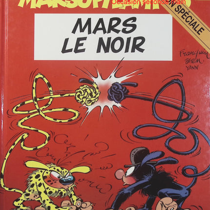 Mars le Noir – Édition spéciale – Franquin – Marsupilami, BD humour, aventure et jungle - Livre BD