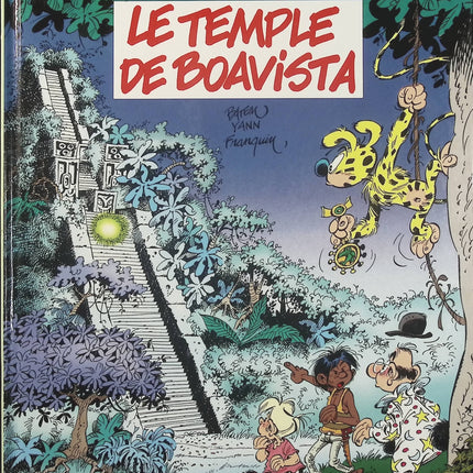 Marsupilami Tome 8 – Le Temple de Boavista – Franquin, Batem, Yann – BD jeunesse, humour et aventure - Livre BD