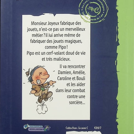 Pipo, le cerf-volant magique – Histoire jeunesse fantastique et poétique pour enfants, aventure autour d’un cerf-volant enchanté - Livre