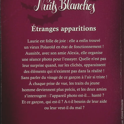 Nuits blanches Tome 4 – Étranges disparitions – Jane B. Mason et Sarah Hines Stephens, roman jeunesse mystérieux entre suspense, disparitions inquiétantes et frissons - Livre