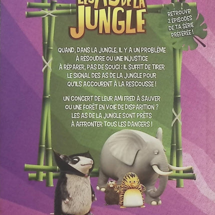Les As de la Jungle Tome 7 – Show bouillant – Elizabeth Barféty, aventure jeunesse pleine d’humour avec les héros de la série animée - Livre