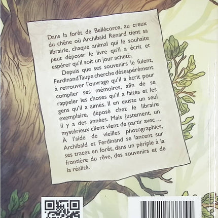 Mémoires de la forêt – Mickaël Brun-Arnaud – Roman jeunesse aventure et mystère – Livre animaux et amitié - livre