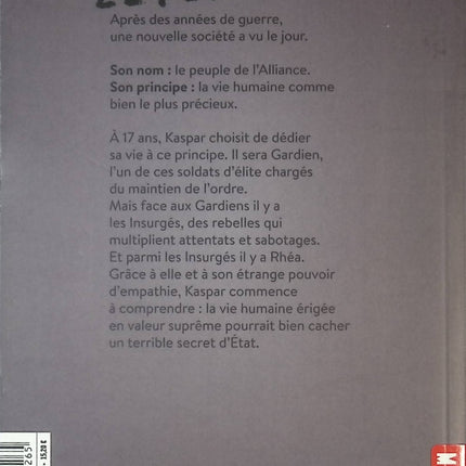 Les Insurgés – Malorie Blackman – Roman dystopique jeunesse – Aventure et rébellion ado - livre