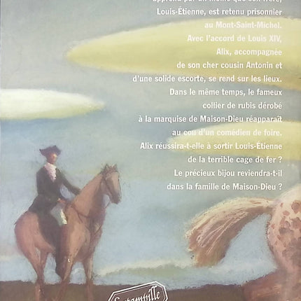 Le Collier de rubis – Annie Pietri – Roman historique jeunesse – Aventure à la cour de Louis XIV - livre