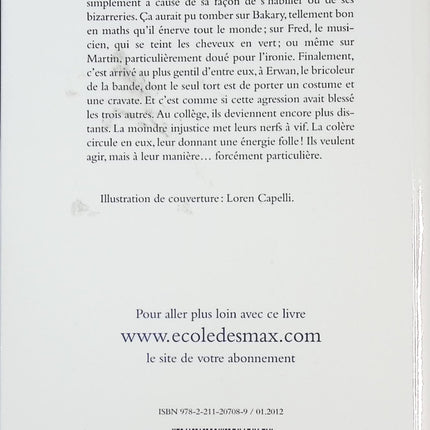 Le club des inadaptés – Martin Page – Roman jeunesse collège et différence – Livre ado sensible - livre