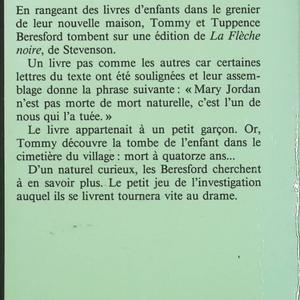Le Cheval à bascule – Agatha Christie | Roman policier et mystère, énigme captivante et suspense de la reine du crime - Livre