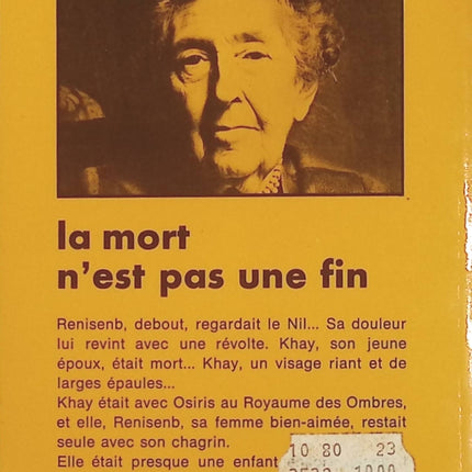 La Mort n’est pas une fin – Agatha Christie | Roman policier historique dans l’Égypte antique, meurtre, secrets de famille et suspense - Livre