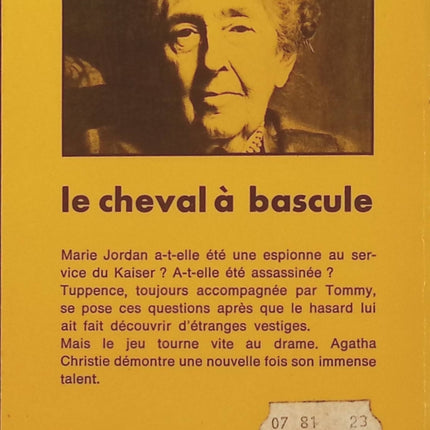Le Cheval à bascule – Agatha Christie | Roman policier, enquête de Tommy et Tuppence, secrets du passé et mystère criminel - Livre