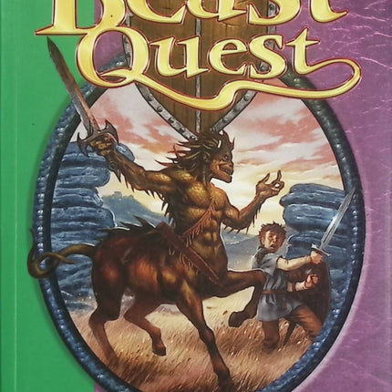 Beast Quest Tome 4 – L’Homme-Cheval – Adam Blade – Bibliothèque Verte – Tom et Elena - Livre