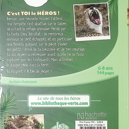 Wild Immersion - C’est toi le héros XXL - Roman jeunesse interactif nature et aventure - Bibliothèque Verte - livre