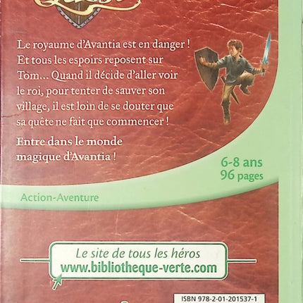 Beast Quest Tome 1 - Le Dragon de Feu - Roman jeunesse fantasy aventure - Début de la série - Bibliothèque Verte - livre