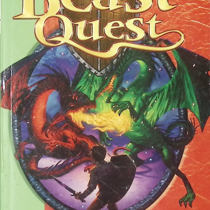 Beast Quest Tome 7 - Les Dragons Jumeaux - Roman jeunesse fantasy aventure - Bibliothèque Verte - livre