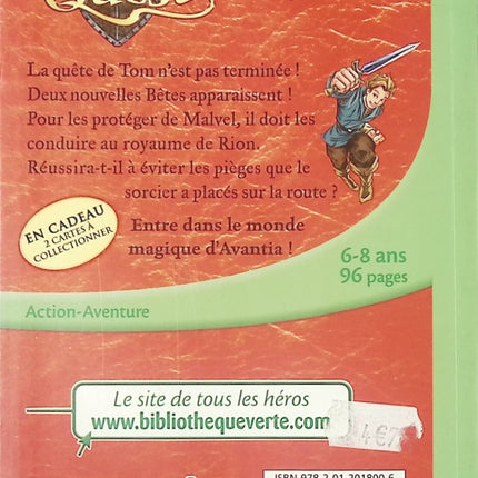 Beast Quest Tome 7 - Les Dragons Jumeaux - Roman jeunesse fantasy aventure - Bibliothèque Verte - livre