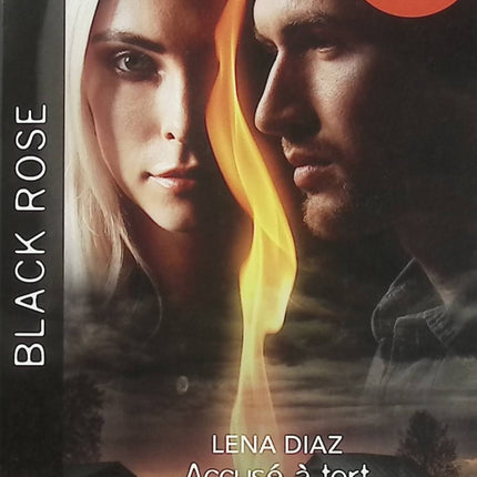 Accusé à tort - Un refuge dans la tempête - Lena Diaz - Karen Whiddon - Black Rose - Romance suspense - Enquête policière - Accusation injuste - Évasion - Meurtre - Femme traquée - Protection - Danger - Secrets - Tempête - Livre