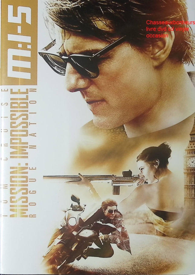 M:I-5 – Mission Impossible : Rogue Nation DVD film action espionnage Tom Cruise - DVD