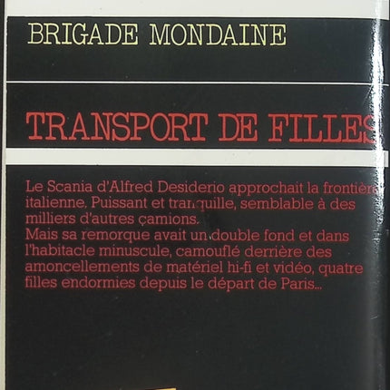 Transport de filles - Brigade mondaine n°69 - Michel Brice - Roman policier d'occasion - Espionnage et suspense - Livre