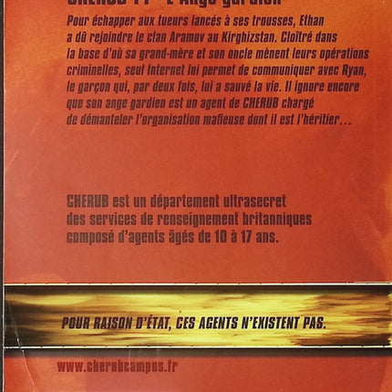 CHERUB Tome 14 L’ange gardien – Robert Muchamore | roman jeunesse espionnage, protection rapprochée et mission secrète - Livre