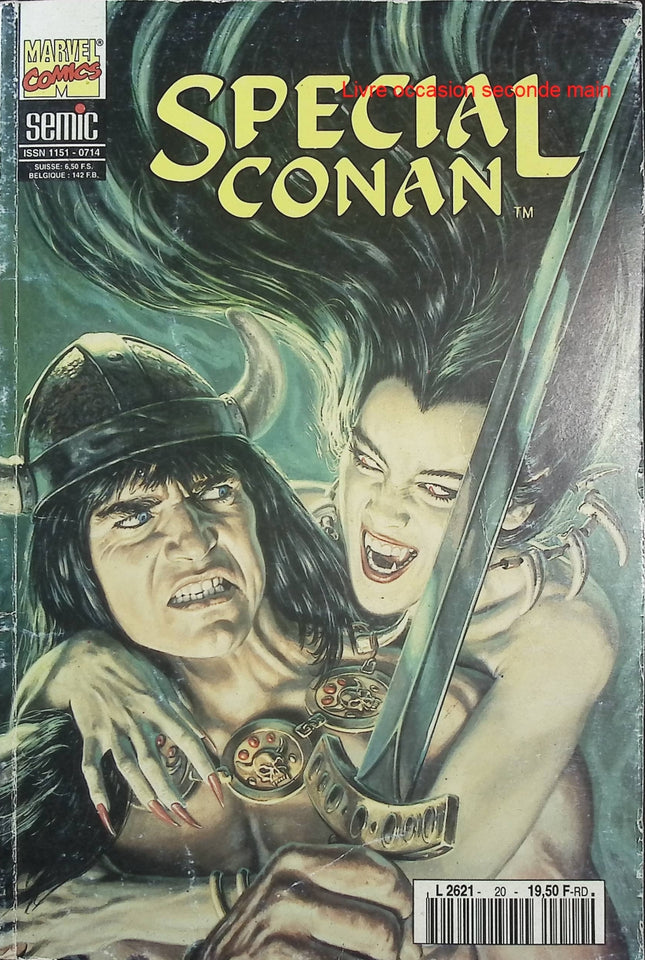 Spécial Conan N°20 – Marvel Comics Semic – Conan le Barbare – Comics d’occasion - Livre BD