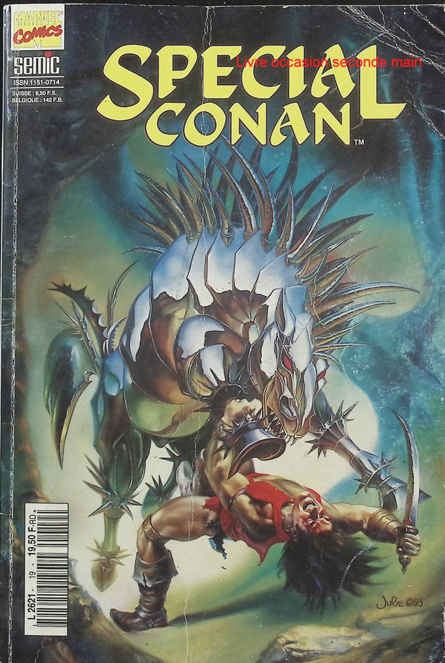 Spécial Conan N°19 – Marvel Comics Semic – Conan le Barbare – Comics d’occasion - Livre BD