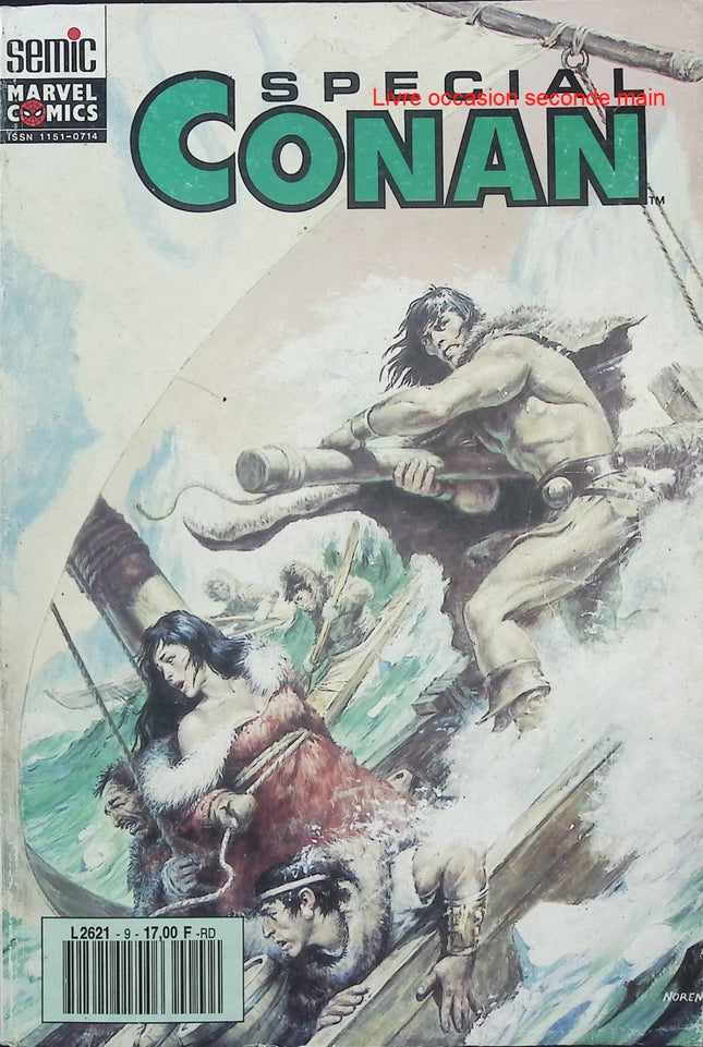 Spécial Conan N°9 – Marvel Comics Semic – Conan le Barbare – Comics d’occasion - Livre BD