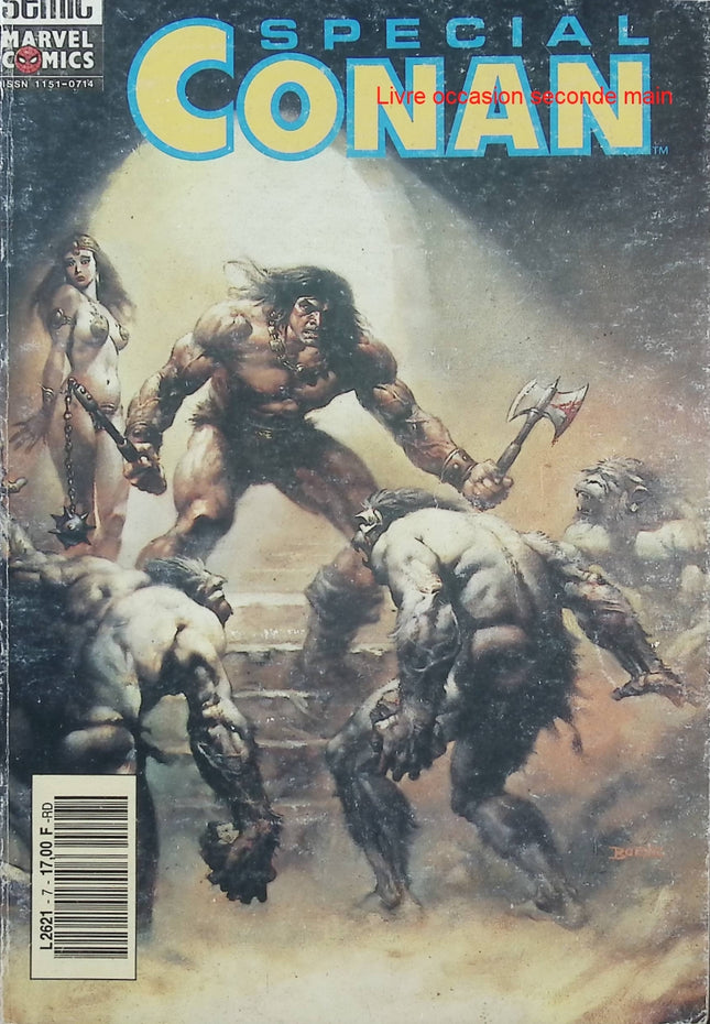 Spécial Conan N°7 – Marvel Comics Semic – Conan le Barbare – Comics d’occasion - Livre BD