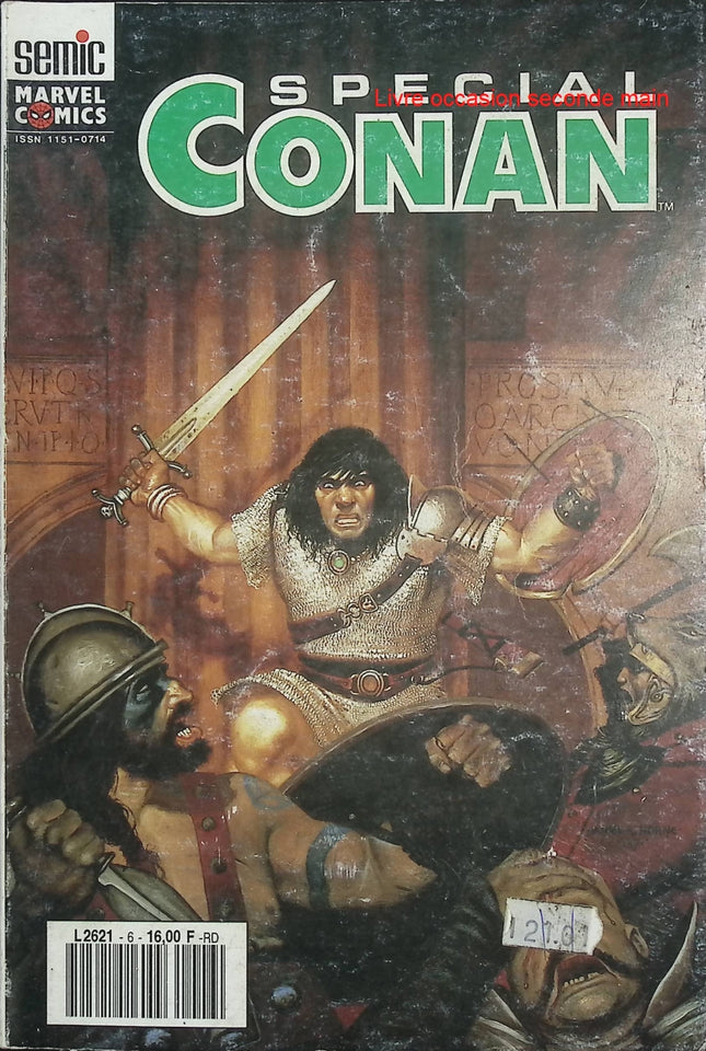 Spécial Conan N°6 – Marvel Comics Semic – Conan le Barbare – Comics d’occasion - Livre BD