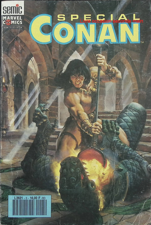 Spécial Conan N°5 – Marvel Comics Semic – Conan le Barbare – Comics d’occasion - Livre BD