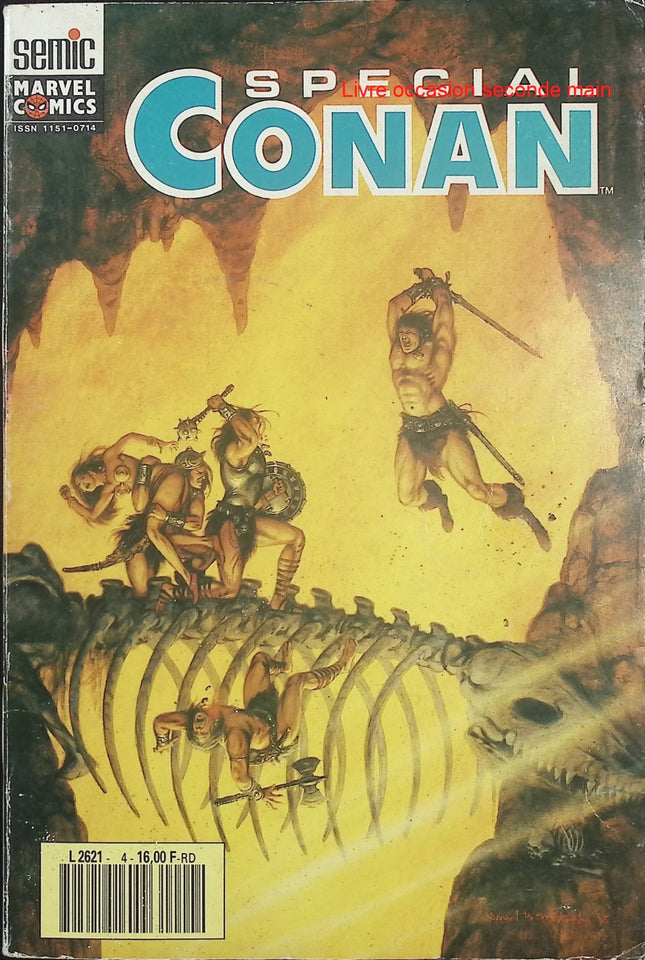 Spécial Conan N°4 – Marvel Comics Semic – Conan le Barbare – Comics d’occasion - Livre BD