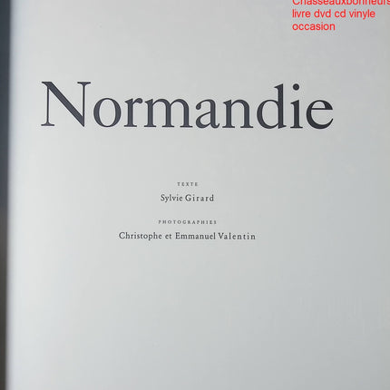 Normandie Sylvie livre cuisine régionale française recettes traditionnelles occasion - Cuisine recette - Livre