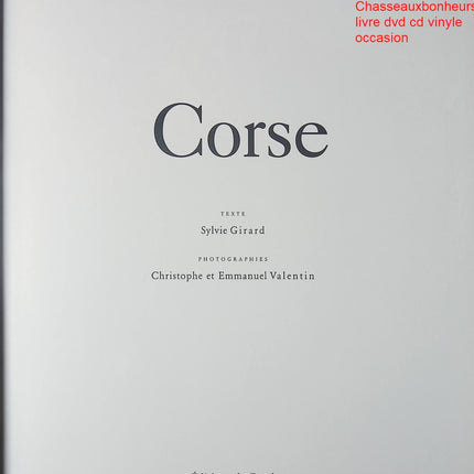 Corse Sylvie Girard livre cuisine régionale française recettes traditionnelles occasion - Cuisine recette - Livre