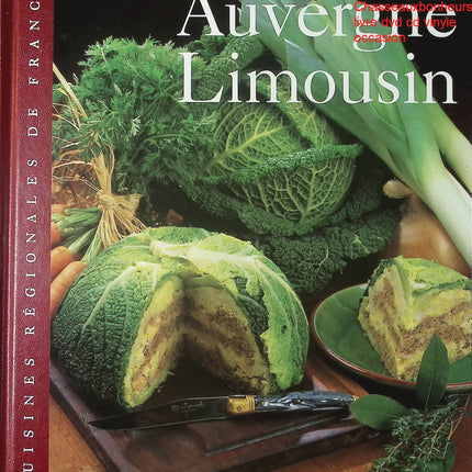 Auvergne Limousin Sylvie Girard livre cuisine régionale française recettes traditionnelles occasion - Cuisine recette - Livre
