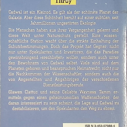 Throy Jack Vance roman fantasy politique intrigue et aventures - Livre en Allemand