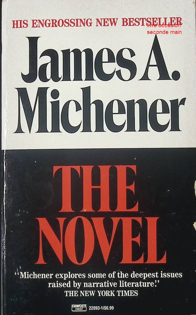 The Novel James A. Michener roman contemporain drame familial et secrets - Livre en Anglais