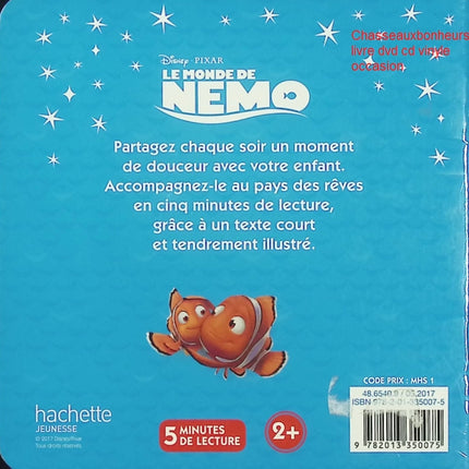 Le Monde de Némo Mon Histoire du Soir Disney livre jeunesse aventure océan occasion pas cher - Livre