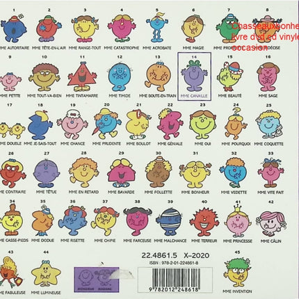 Madame Canaille livre jeunesse humour Monsieur Madame Roger Hargreaves occasion pas cher - Livre