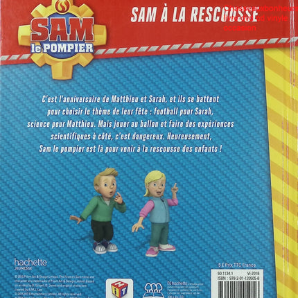 Sam le Pompier Sam à la rescousse livre jeunesse aventures secours incendie enfants occasion pas cher - Livre