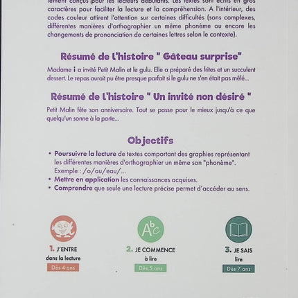 Gâteau surprise + Un invité non désiré – livre jeunesse de Claude Huguenin – histoires amusantes et aventures courtes - livre