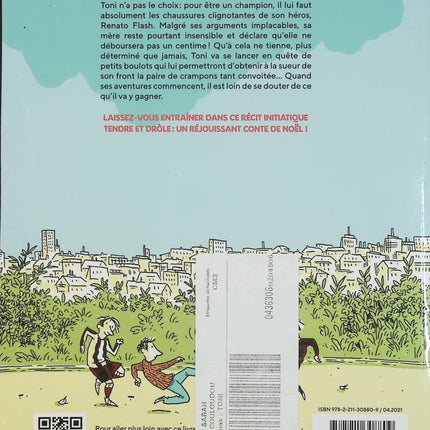 Toni – Philip Waechter – Bande dessinée jeunesse sur le football et les rêves d'enfant – Livre d'occasion - Livre