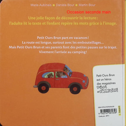 Petit Ours Brun – Sur la route des vacances – Lis avec moi – Livre enfant 3-6 ans – Voyage et voiture - Livre