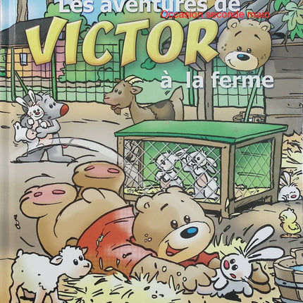 Les aventures de Victor à la ferme – Envie de Lire – Livre jeunesse – Animaux, ferme et découverte - Livre