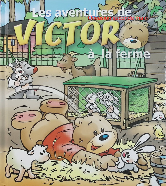 Les aventures de Victor à la ferme – Envie de Lire – Livre jeunesse – Animaux, ferme et découverte - Livre